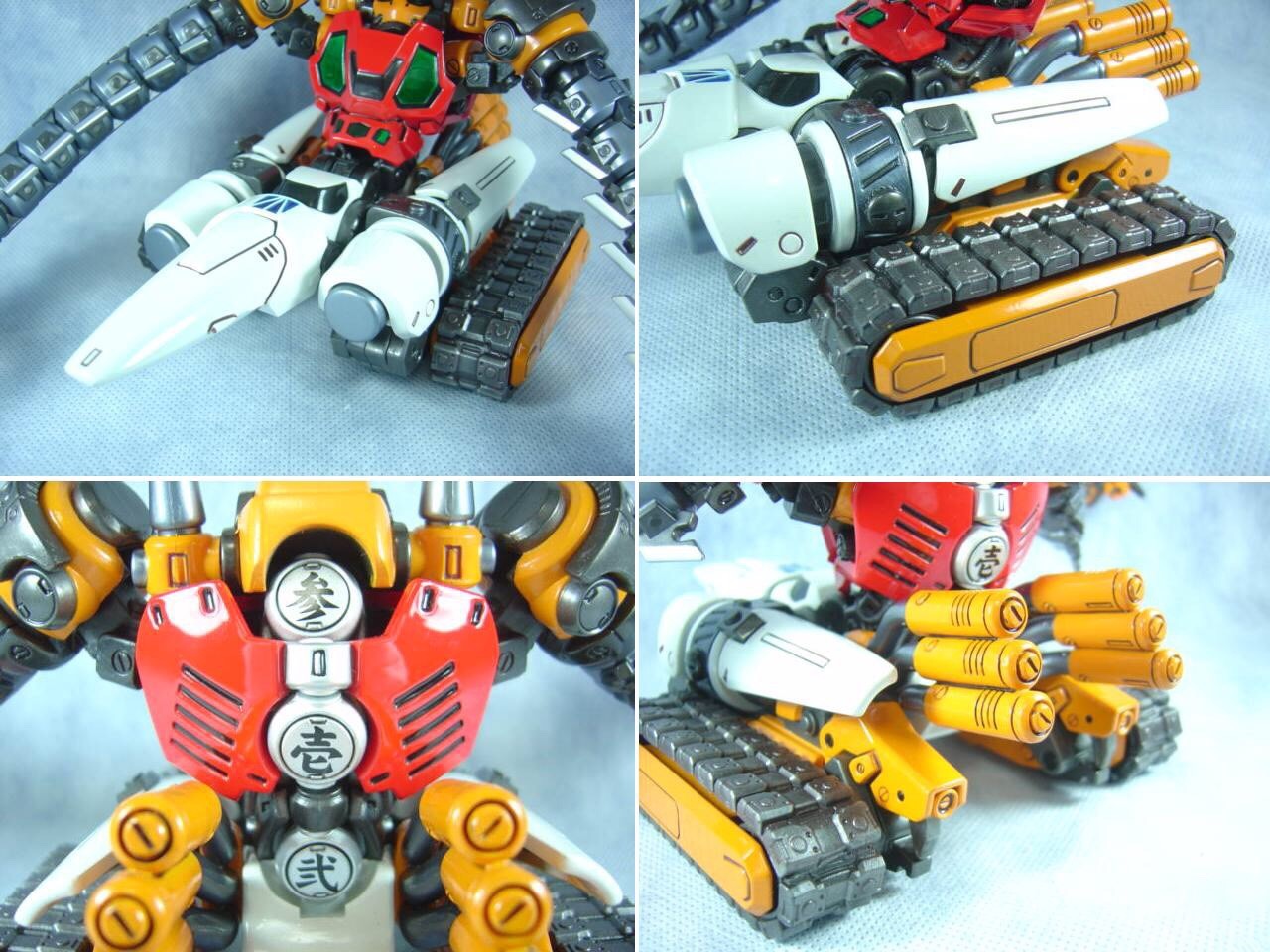 Fewture EX Gokin Getter Robot 1 2 3 Getmachine Eagle jaguar Bear + Machine Gun (มือสอง 90% มีตำหนิสีแตก)