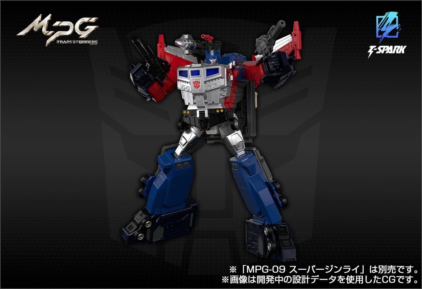 Pre-order : T-Spark Transformers Masterpiece MPG-14 God Bomber by Takara Tomy