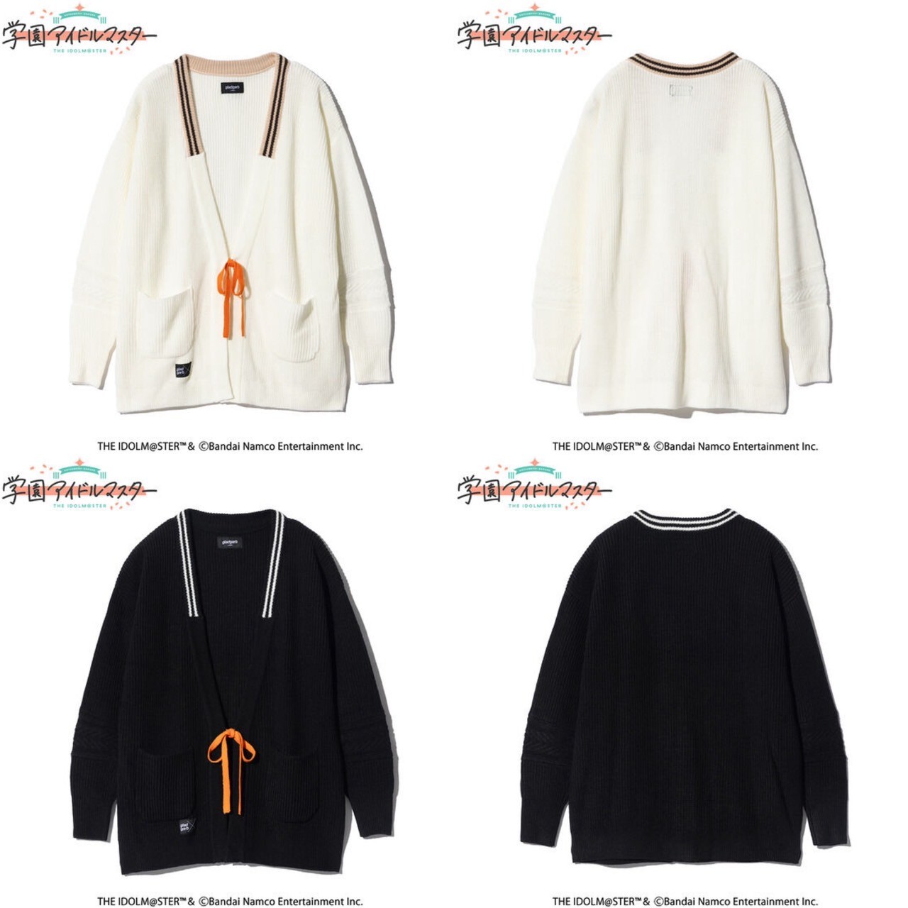 PRE-ORDER : Gakuen Idolmaster x Gladgarb HIRO CARDIGAN (2 types)