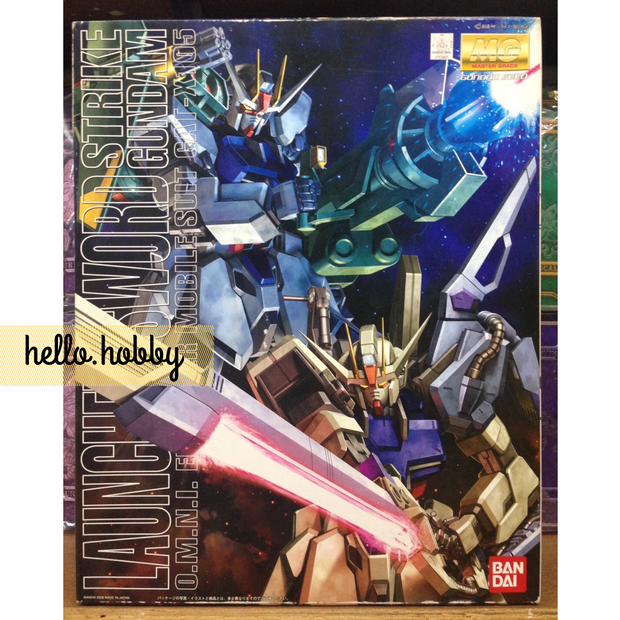 MG 1/100 GAT-X105 Launcher/Sword Strike Gundam by Bandai