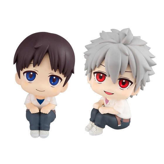 PRE-ORDER : Rukappu Evangelion New Theatrical Version Shinji Ikari & Kaworu Nagisa Set [Limited Bonus with Cushion]