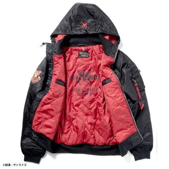 PRE-ORDER : STRICT-G ALPHA Hooded Rib Jacket "Mobile Suit Gundam"
