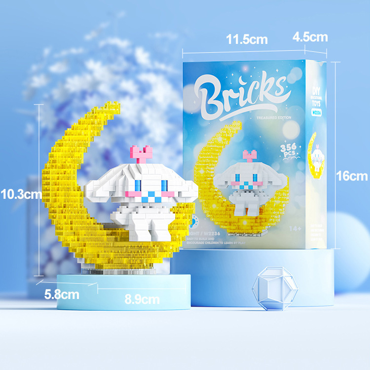 Lele Brother W 2231 - 2243 Disney & Sanrio On The Moon