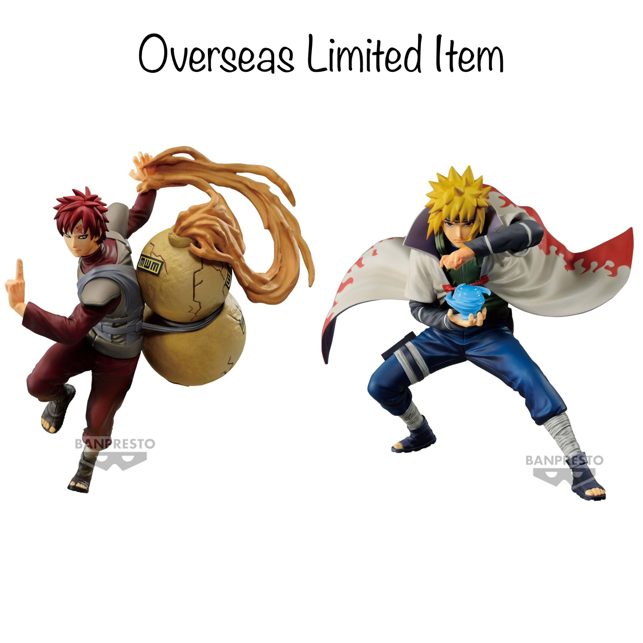 Pre-order : NARUTO SHIPPUDEN BANPRESTO FIGURE COLOSSEUM GĀRA / MINATO (OVERSEA LIMITED ITEM)