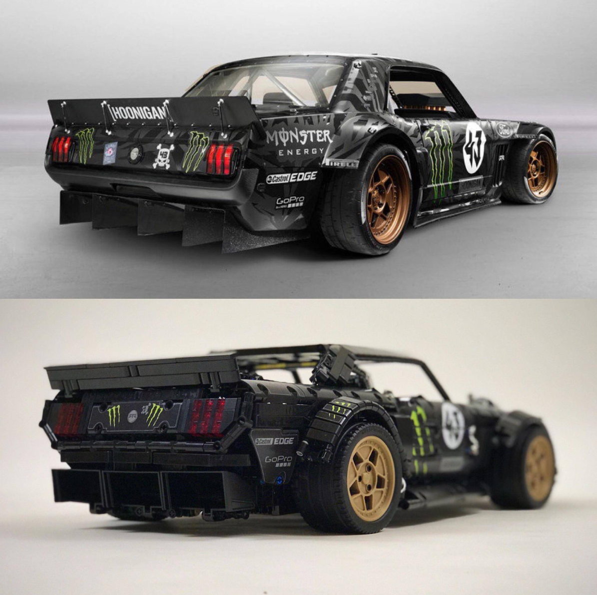 23009 Ford Mustang Hoonicorn V2 3168pcs
