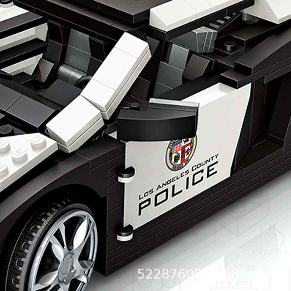 Loz 1113 Police Car 1005pcs