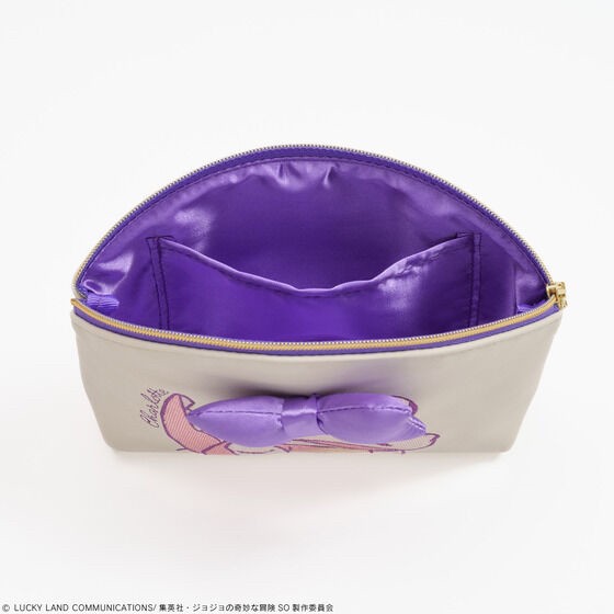 PRE-ORDER : ONOFFY FREE × JoJo's Bizarre Adventure: Stone Ocean Charlotte-chan Embroidery Pouch