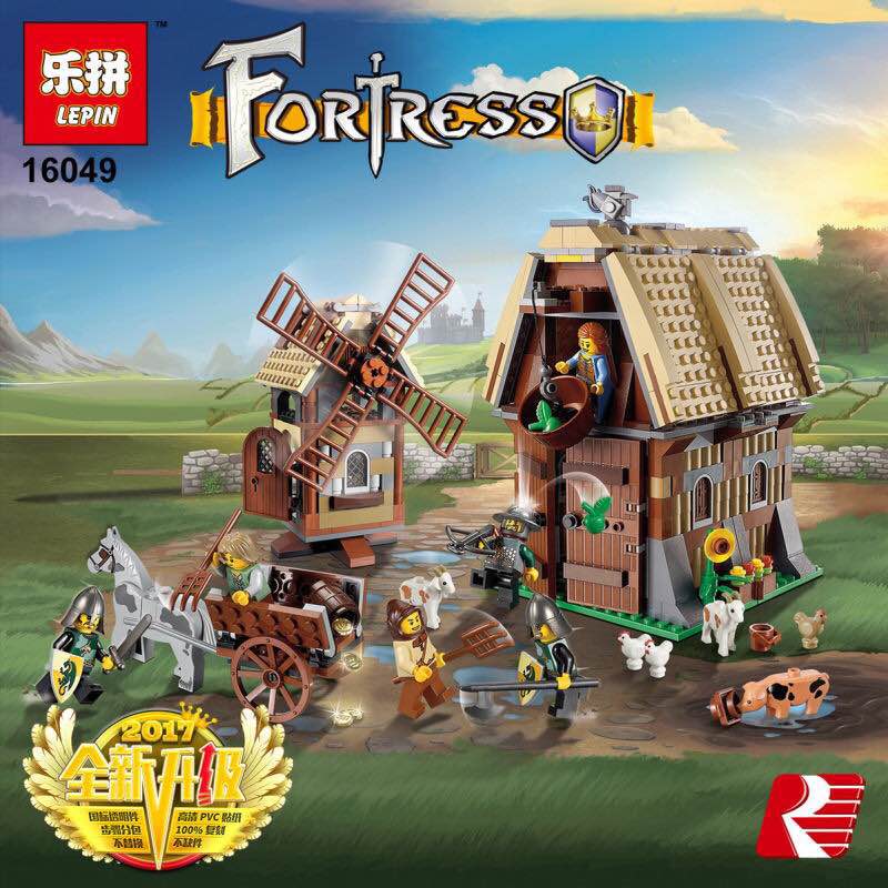 Lepin 16049 Mill Village Raid 742pcs