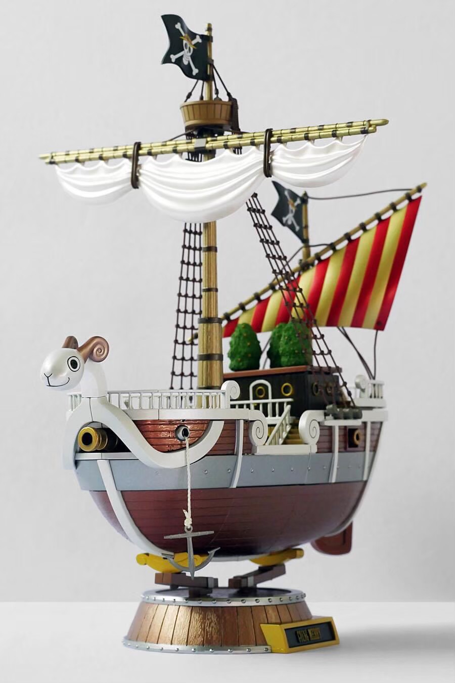 CHOGOKIN GOING MERRY -ONE PIECE 20TH ANNIVERSARY PREMIUM COLOR VER.- by Bandai (มือ1 แกะเชค มีตำหนิระเบียงหักจากโรงงาน)