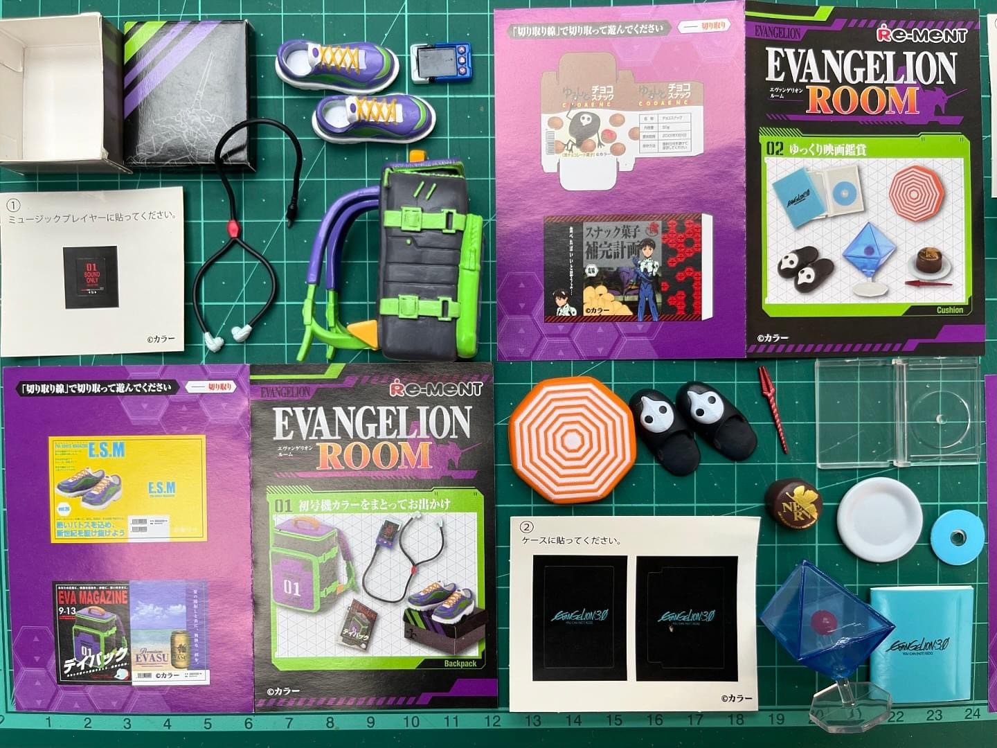 Re-Ment - Evangelion Room by Re-Ment (Set of 8)