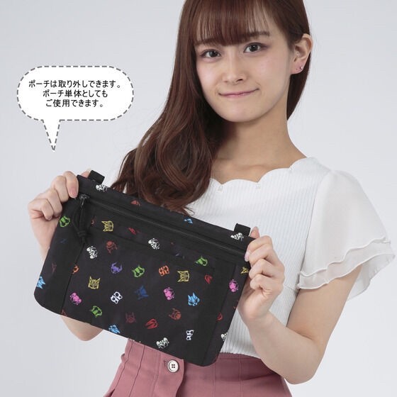 PRE-ORDER : Kamen Rider Geats OUTDOOR PRODUCTS BLACK LABEL Tote Rucksack (with Pouch)