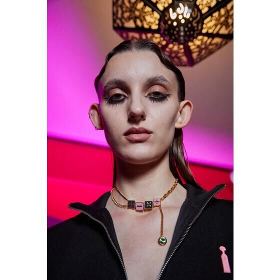 PRE-ORDER : [JoJo's Bizarre Adventure Golden Wind x PAMEO POSE] Trish Una Choker