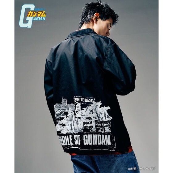 PRE-ORDER : STRICT-G glamb "Mobile Suit Gundam" Coach Jacket E.F.S.F.