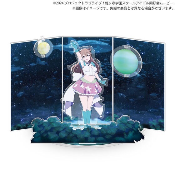 PRE-ORDER : Movie "Love Live! Nijigasaki High School Idol Club Final Chapter 1" Nijigasaki High School Store Acrylic Diorama Stand (5 types)