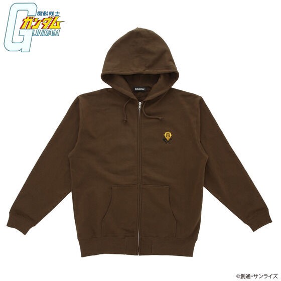 PRE-ORDER : Mobile Suit Gundam Work Series Zip Hoodie