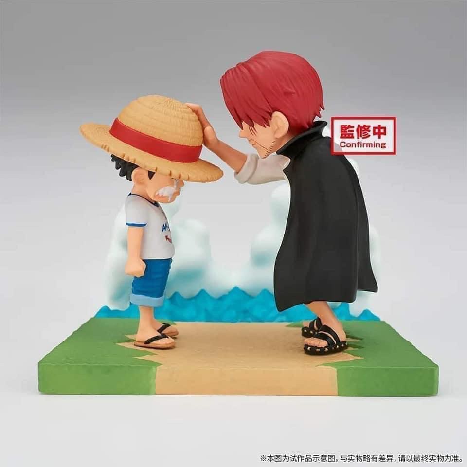 Pre-order : ONE PIECE WORLD COLLECTABLE FIGURE LOG STORIES -MONKEY.D.LUFFY&SHANKS-