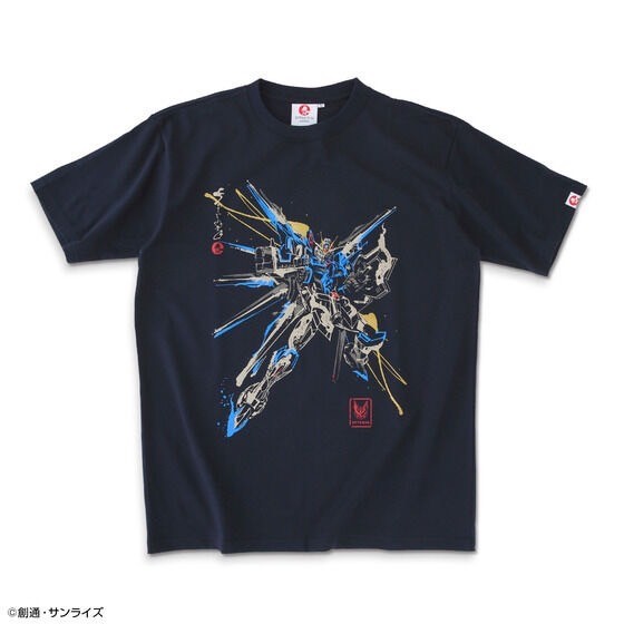 PRE -ORDER : STRICT-G JAPAN "Mobile Suit Gundam SEED FREEDOM" T-shirt Brush Painting Style
