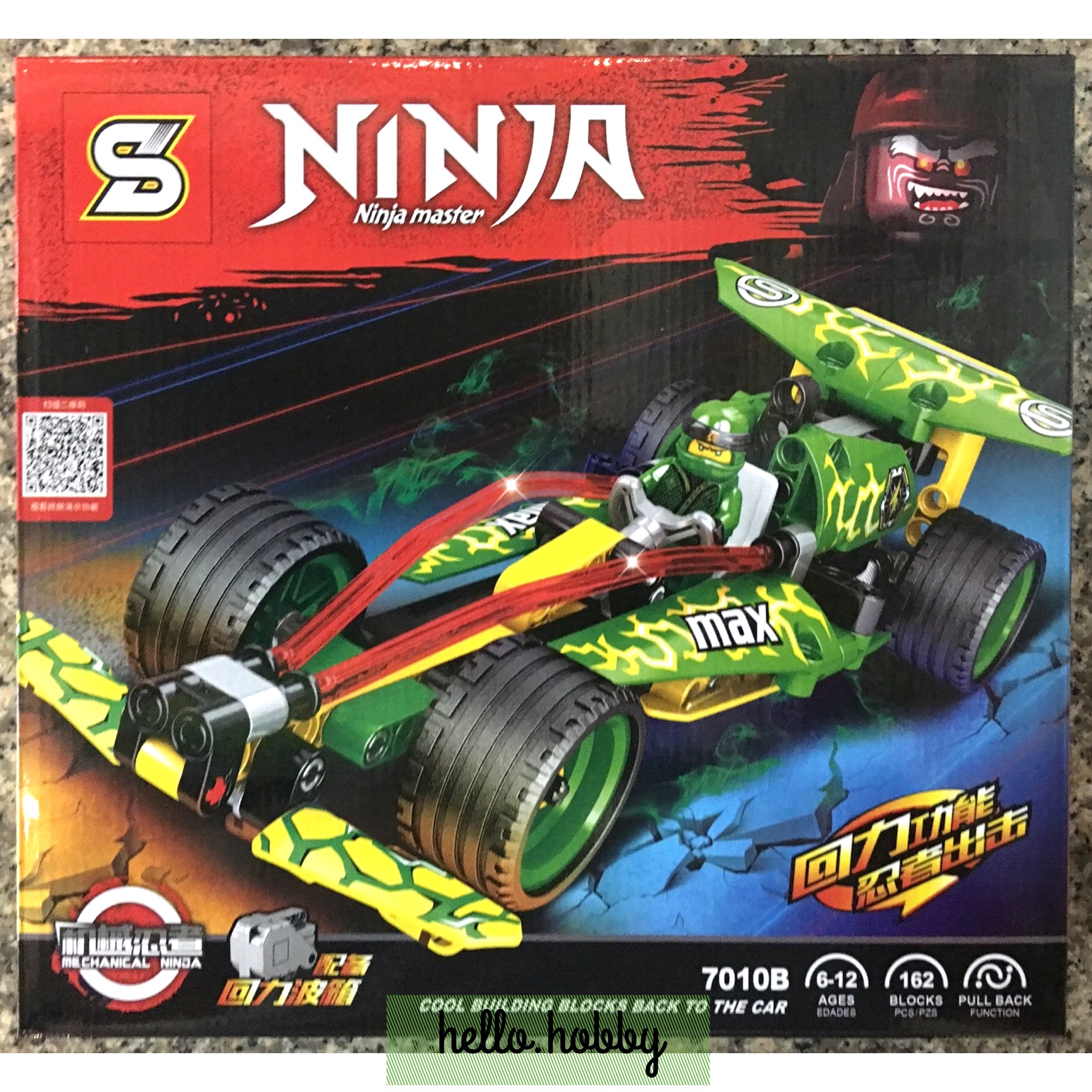 SY 7010B Ninjago 162pcs