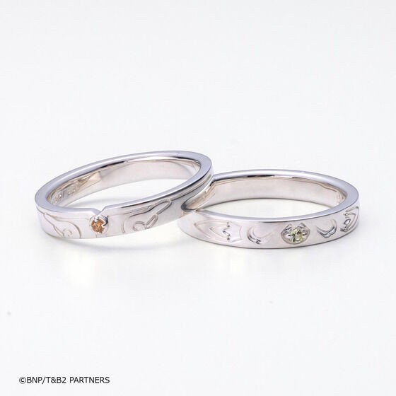 PRE-ORDER : TIGER & BUNNY 2 x THE KISS Silver Ring (12 types in total)