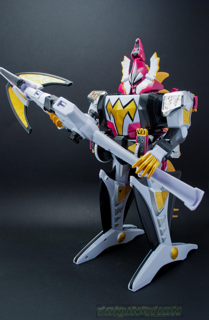 Bakuryuu Sentai Abaranger - DX Killer-Oh by Bandai (มือสอง ระบบเสีย)