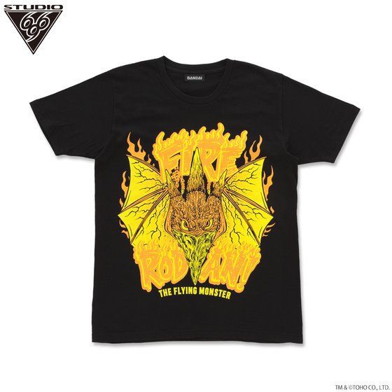 PRE-ORDER : Fire Rodan T-shirt feat.STUDIO696