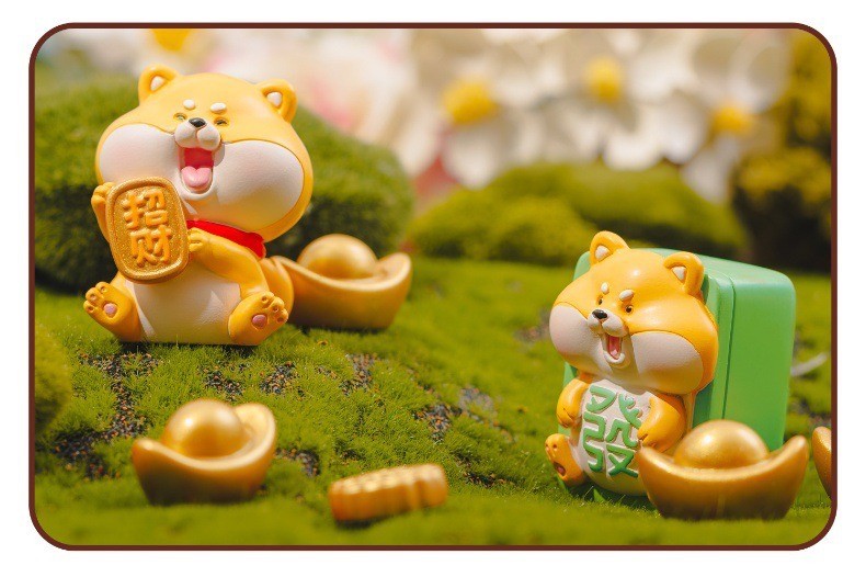 โมเดล ได้ 1 ตัว | Lucky Shiba Dog - More Than Billion Dollars Series by Romantic Light