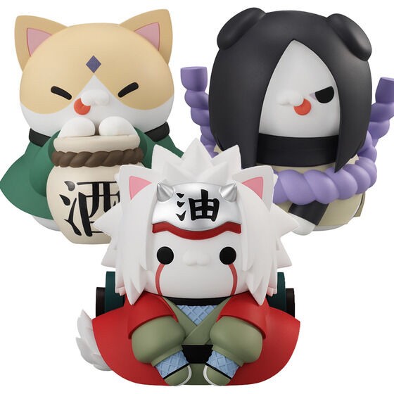 PRE-ORDER : MEGA CAT PROJECT NARUTO Nyan Is Also Big! Legendary Sannin Set [with limited benefits]
