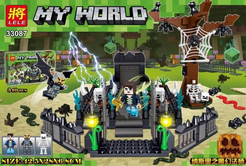 Lele 33087 Minecraft 340pcs