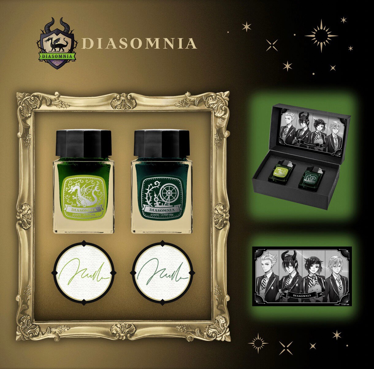 PRE-ORDER : Disney Twisted Wonderland Ink Set (7 types in total)