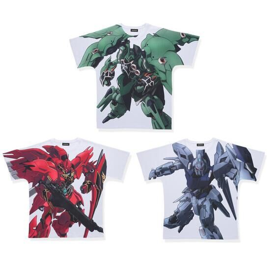 PRE-ORDER : Mobile Suit Gundam UC Full Panel T-shirt 2nd