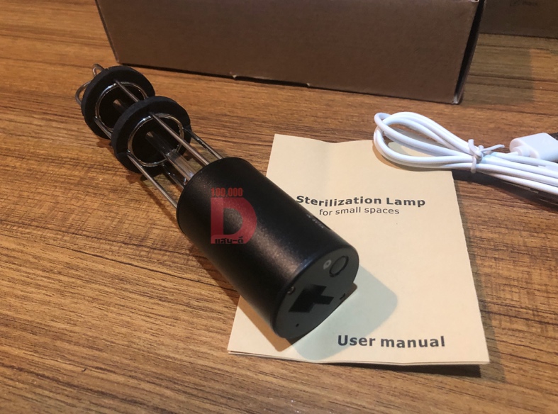 uv-c ultra violet sterilisation สำหรับพื้นที่เล็ก ใช้ได้ทั้งในบ้าน และรถยนต์