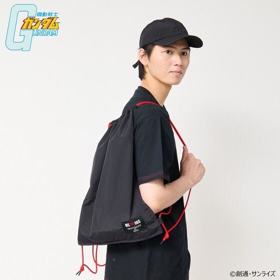 PRE-ORDER : Mobile Suit Gundam Training Wear Item Deodorizing Drawstring Bag (2 Types)