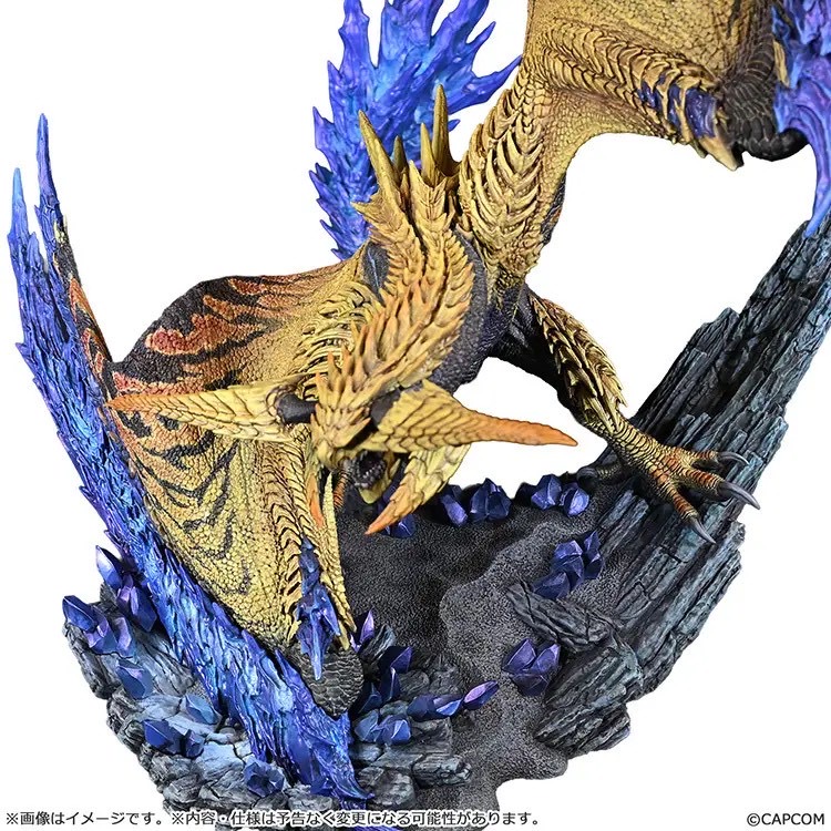 Pre-order : Monster Hunter: Capcom Figure Builder Creators Model Shining Thunder Wyvern Rey Dau by Capcom