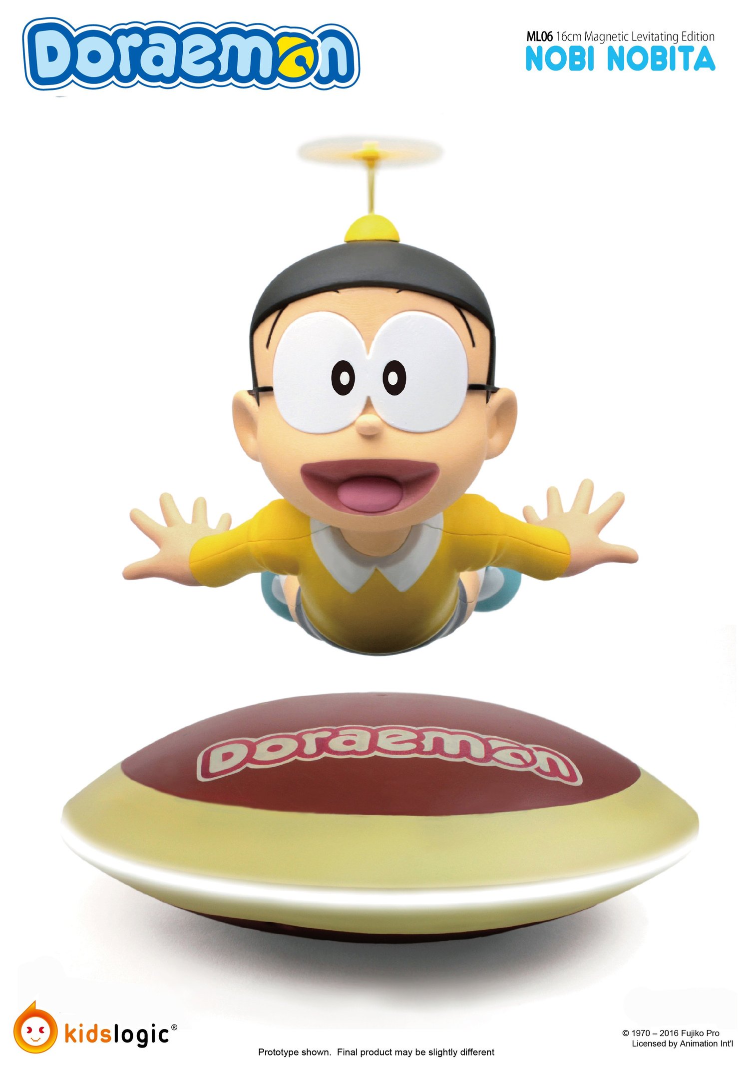 ML07 Doraemon & Nobita Set Magnetic Levitating Version by Kids Logic