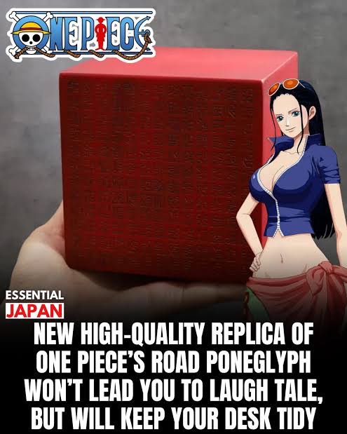 Pre-order : One Piece Road Poneglyph Paperweight by Movic