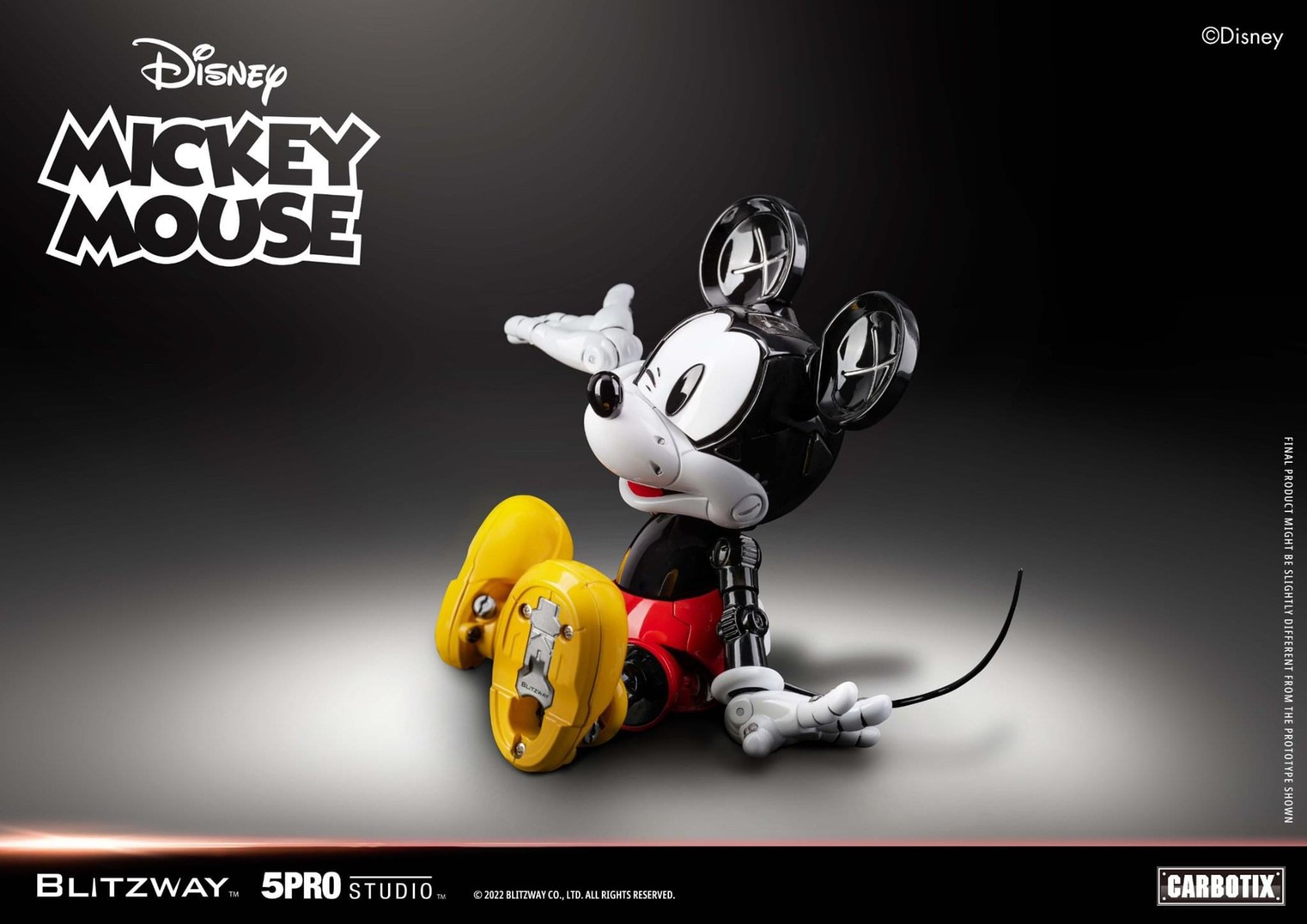 CARBOTIX Disney Characters Series Mickey Mouse / Donald Duck / Stitch by Blitzway x 5Pro Studio