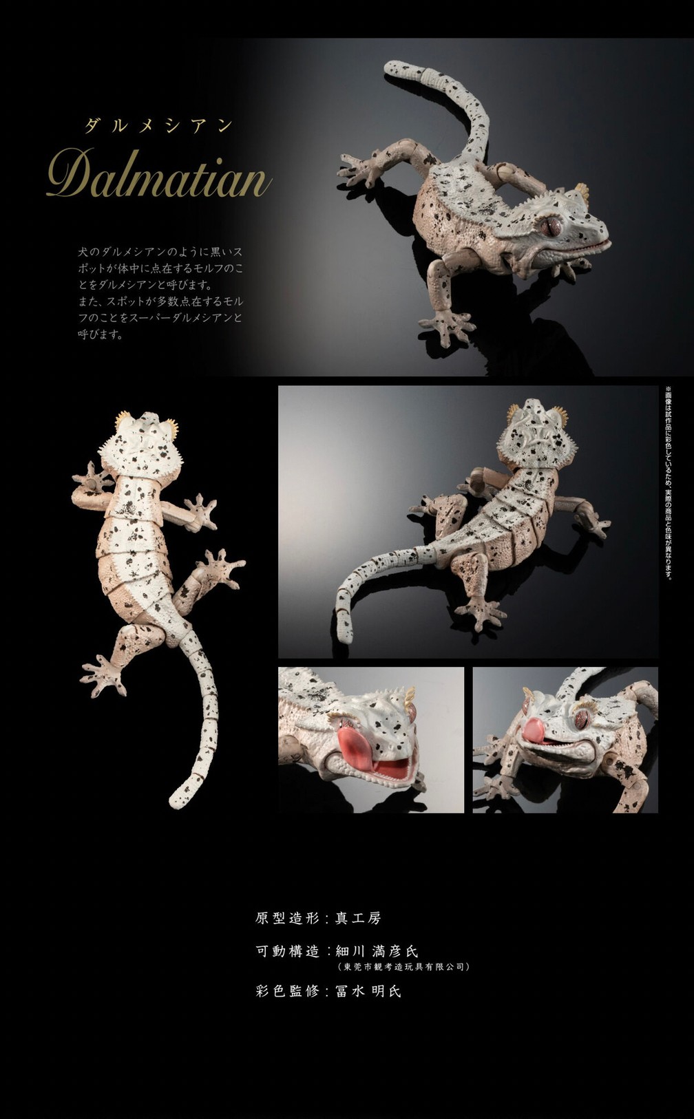 PRE-ORDER : Ikimono Encyclopedia Advance Crested Gecko (Random)