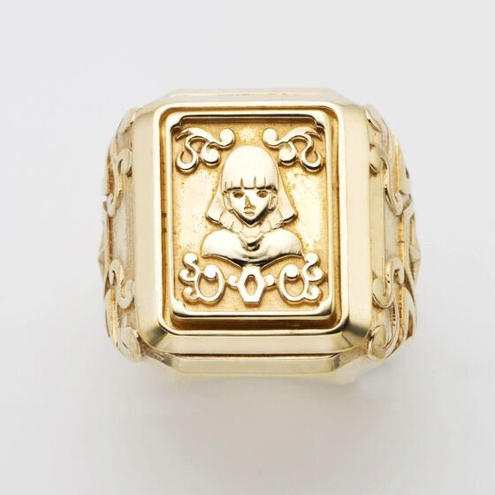 PRE-ORDER : Saint Seiya Gold Cloth Box Design Silver925 Ring