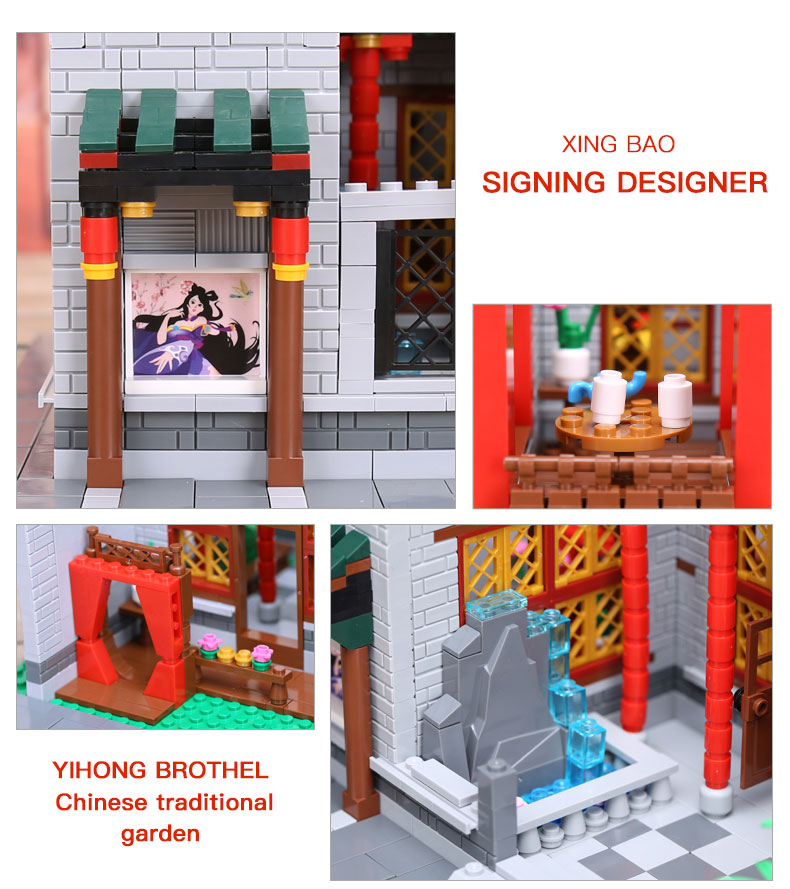 XINGBAO - XB-01003 Yihong Brothel - 3,320pcs