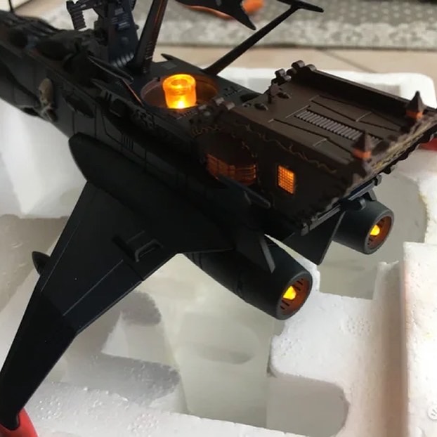 SGM-20 Arcadia CAPITAN HARLOCK Weathered painting ver. 3000 pcs. Limited by Aoshima (มือหนึ่งแกะเชค)