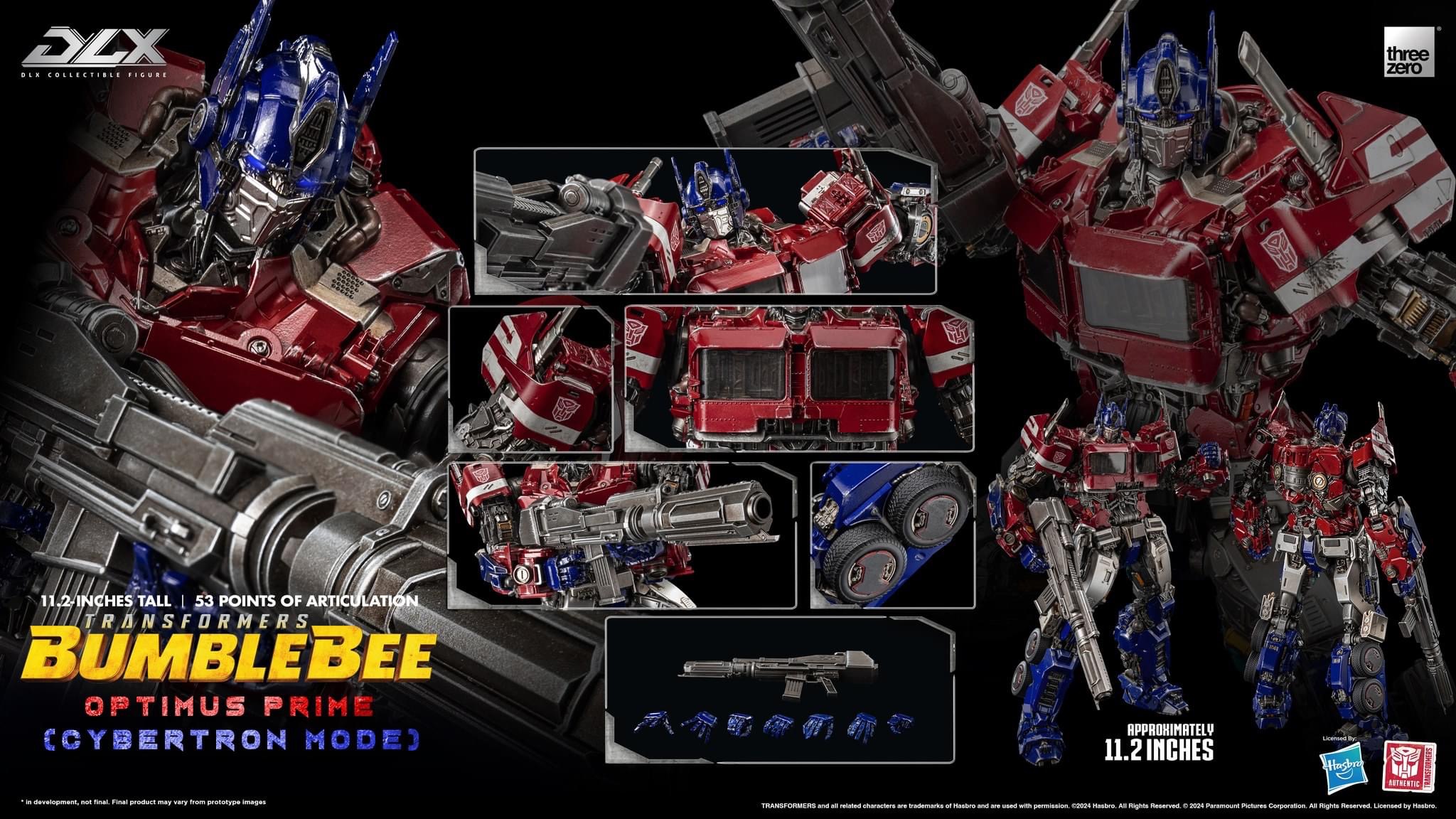 Pre-order : Transformers: Bumblebee DLX Optimus Prime (Cybertron Mode) by ThreeZero