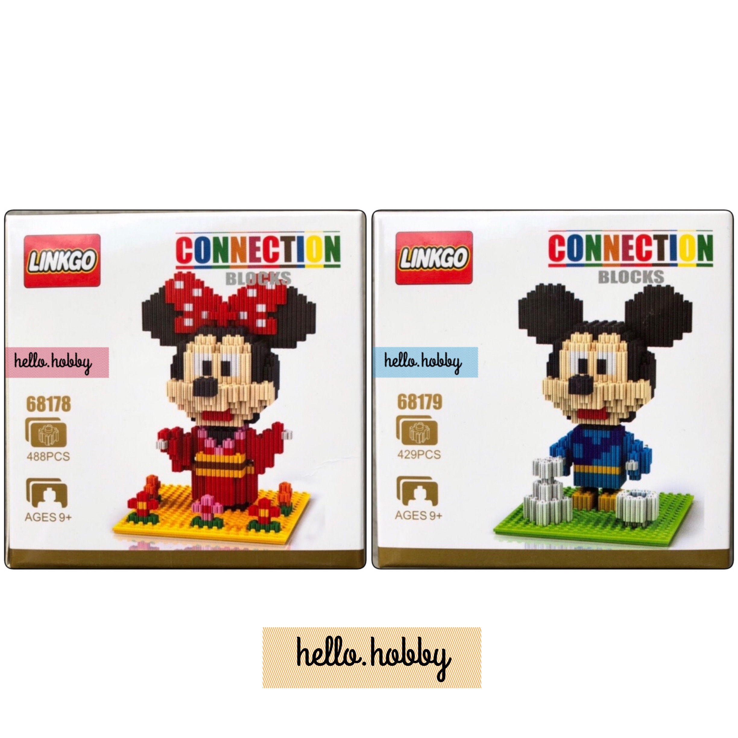 Linkgo 68178-68179 Disney in Kimono (แบบเฟือง)
