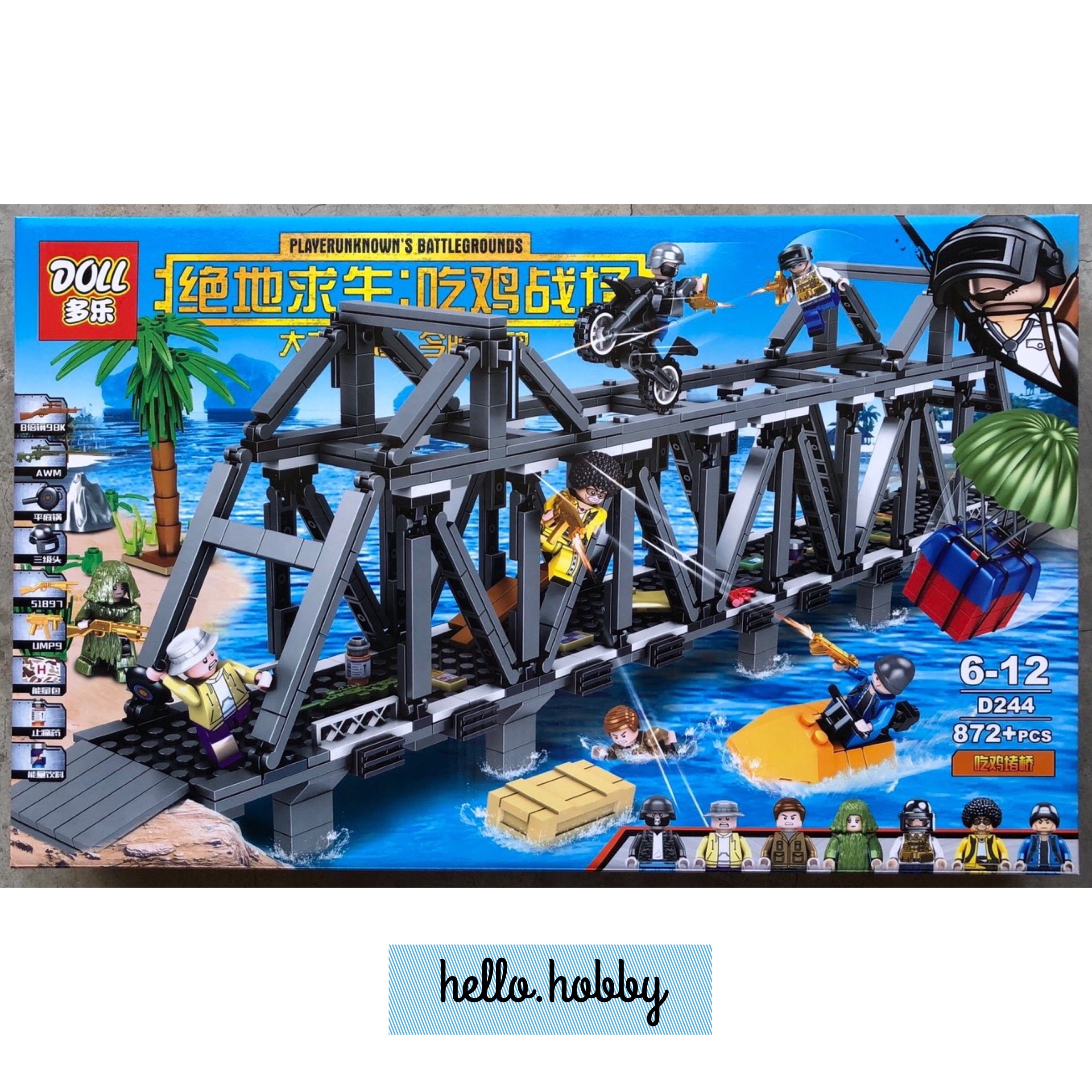 Doll D 244 PUBG 872pcs