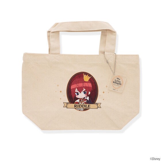 PRE-ORDER : Disney Twisted Wonderland Original Illustration Lunch Tote with Charm