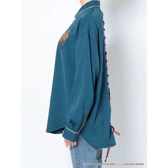 PRE-ORDER : JoJo's Bizarre Adventure: Stone Ocean Jouetie Back Lace-up Shirt