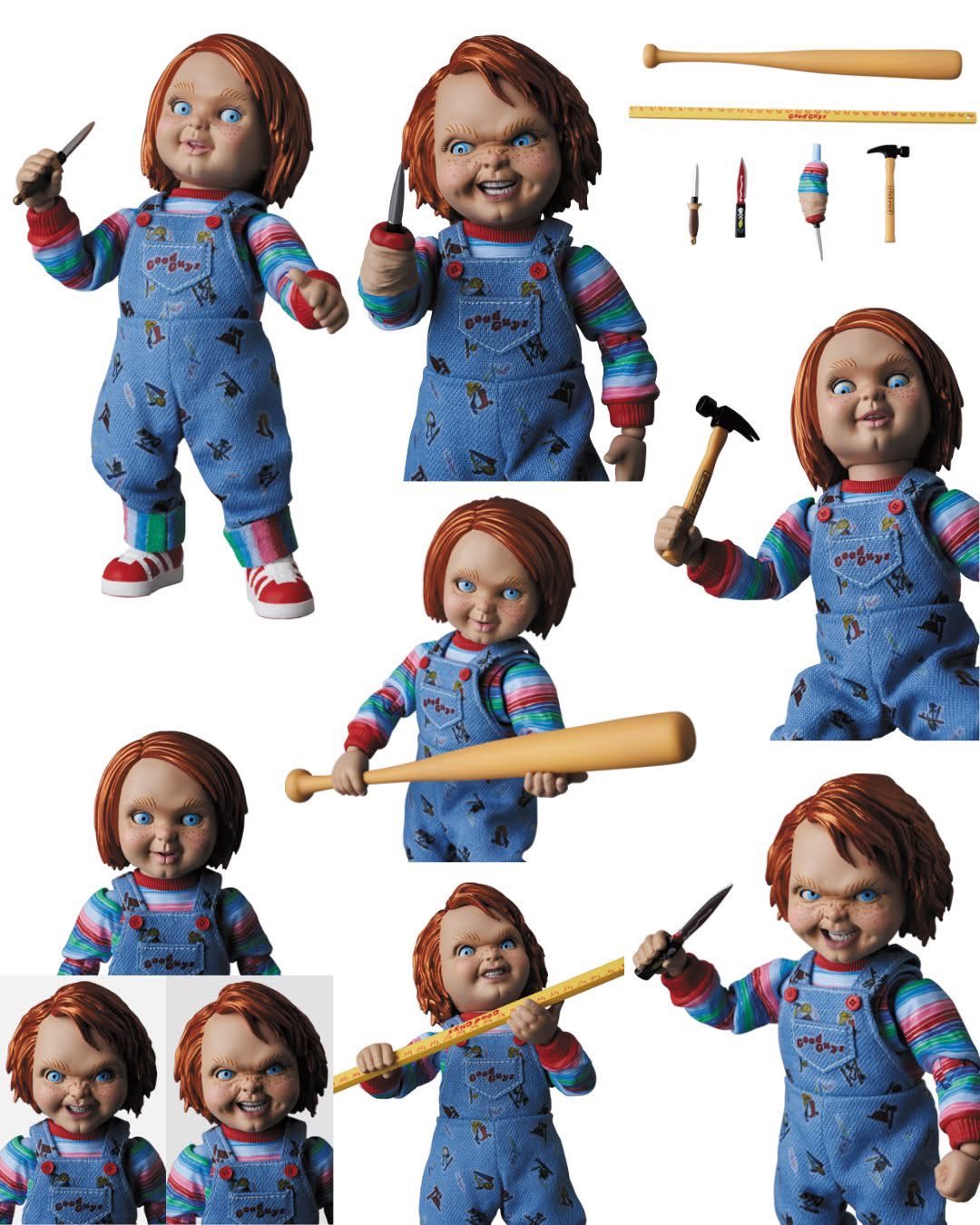 Pre-order : MAFEX No.277 Chucky (Bride Of Chucky) / MAFEX No.278 Good Guys (Renewal Ver.) by Medicom Toy