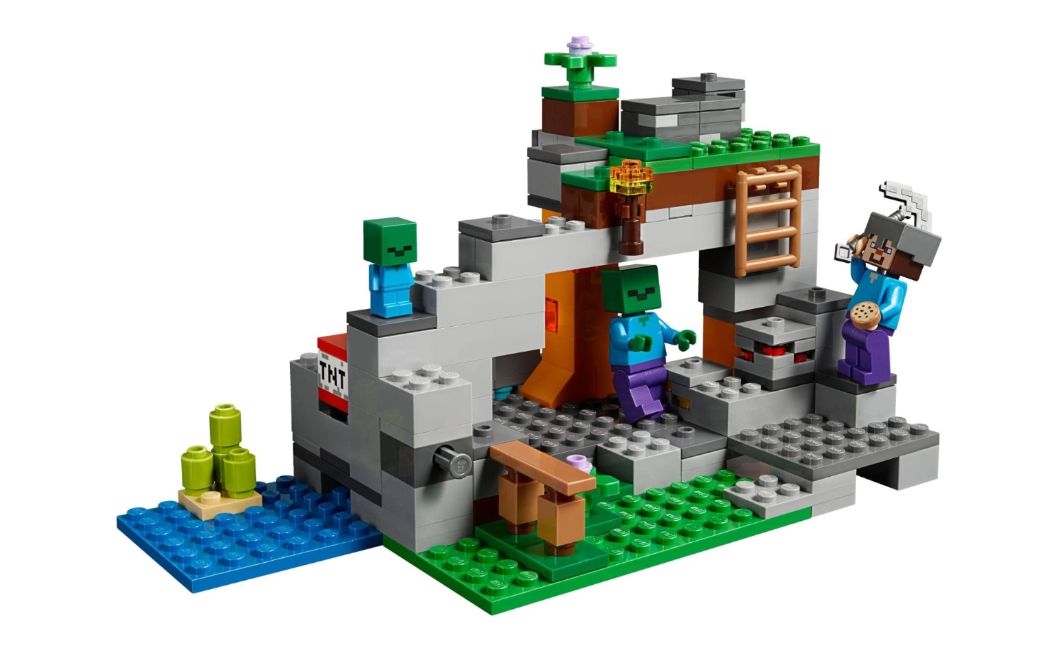 SY 983 Minecraft The Zombie Cave 261pcs