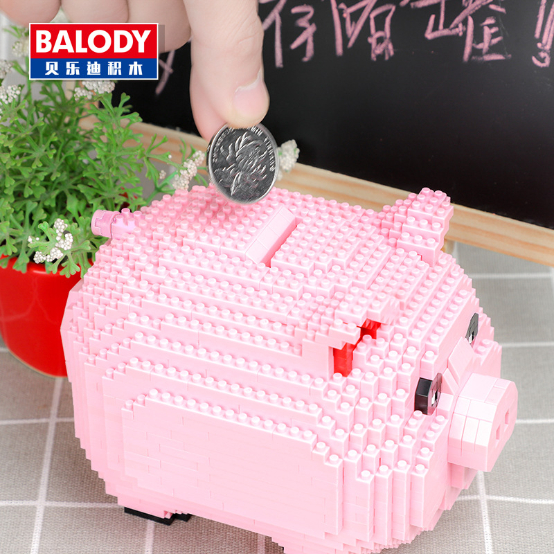Balody 16117 Piggy Banks 1030pcs (เป็นกระปุกออมสินได้)