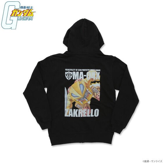 PRE-ORDER : Mobile Suit Gundam Full Color Zip Hoodie