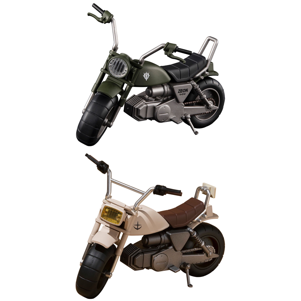 PRE-ORDER : [Lottery Sale] G.M.G. Mobile Suit Gundam Principality of Zeon V-01 Zeon Soldier's Exclusive Bike / The 08th MS Team Earth Federation Forces V-02 Federation Soldier's Exclusive Bike